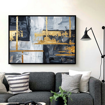 Modern Textured Abstract Art