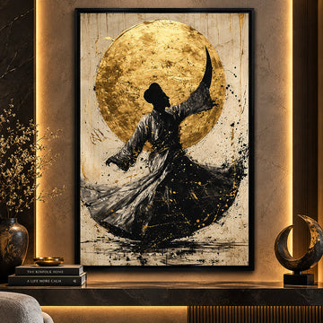 Whirling Dervish & Mystical Sufi Art